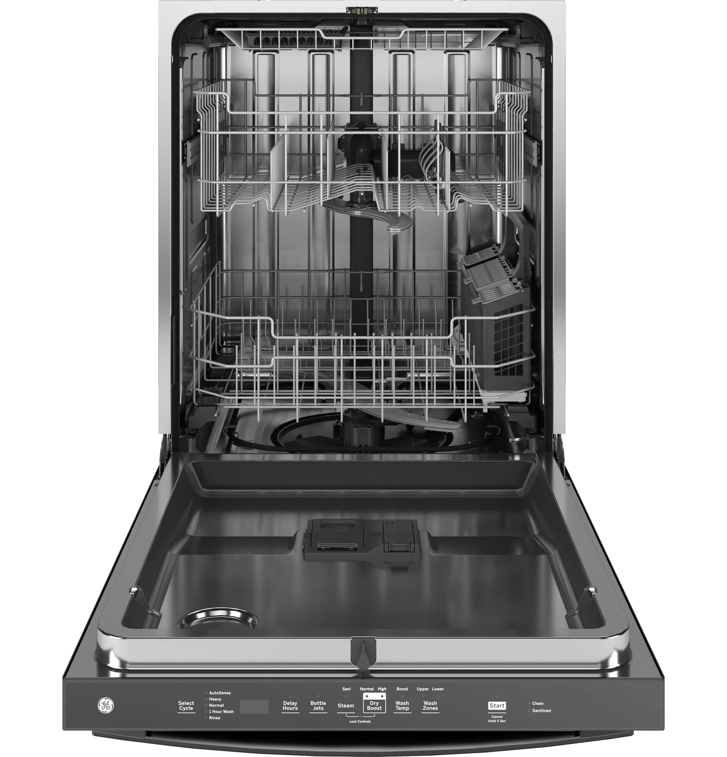 Ge Appliances GDT670SFVDS Ge Top Control With Stainless Steel Interior Dishwasher With Sanitize Cycle