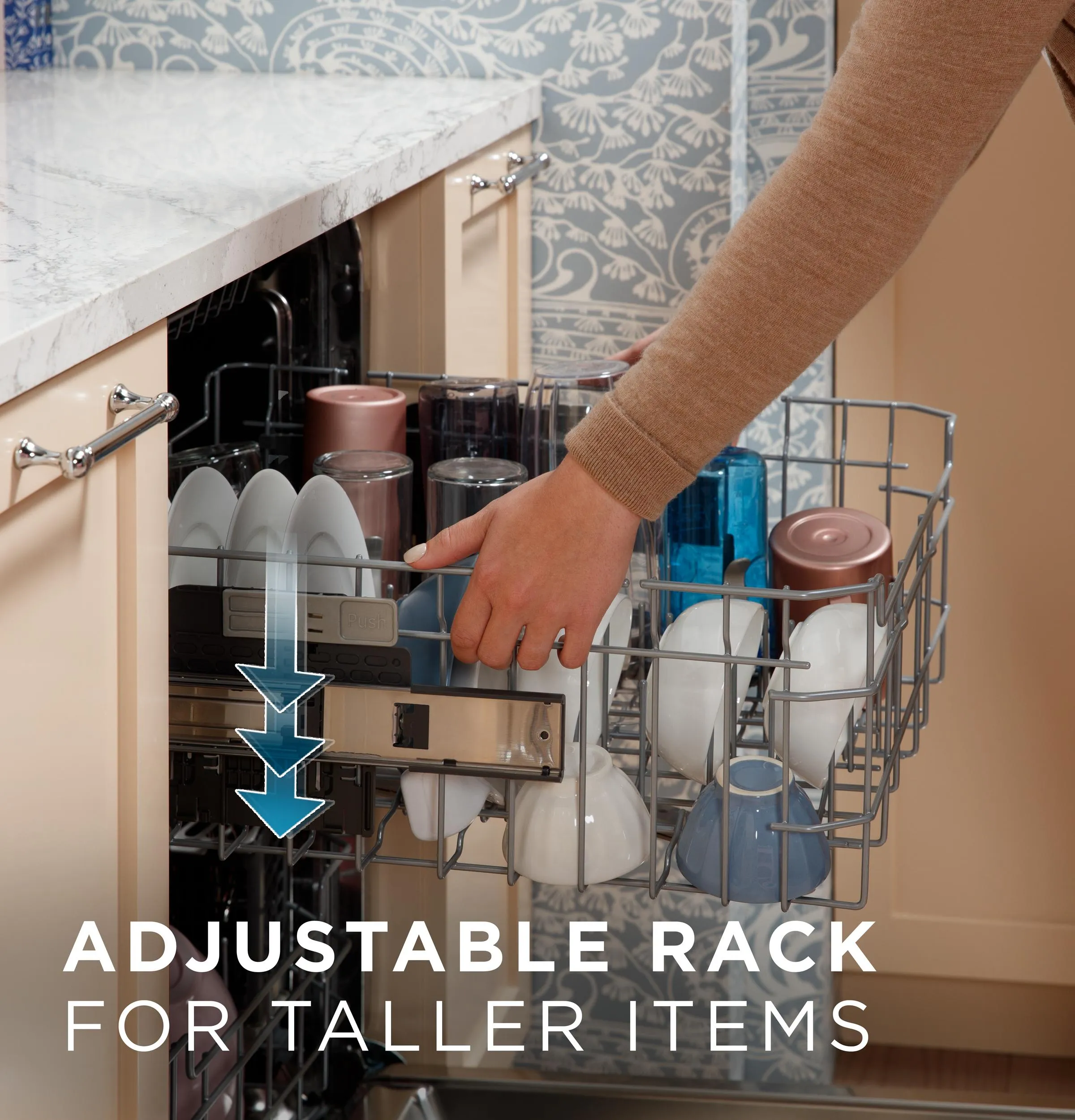 Ge Appliances GDT670SMVES Ge Top Control With Stainless Steel Interior Dishwasher With Sanitize Cycle