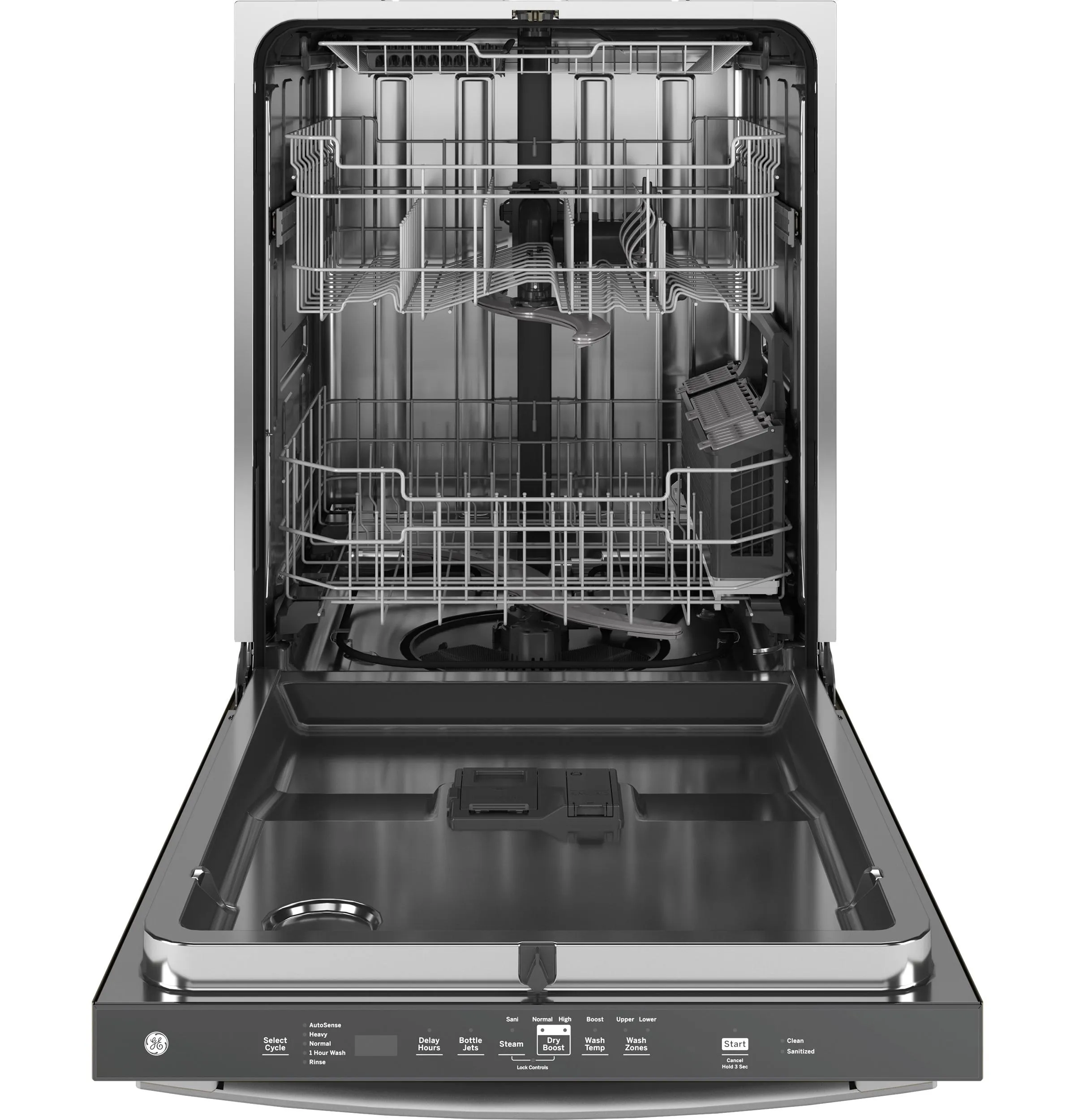 Ge Appliances GDT670SYVFS Ge Top Control With Stainless Steel Interior Dishwasher With Sanitize Cycle
