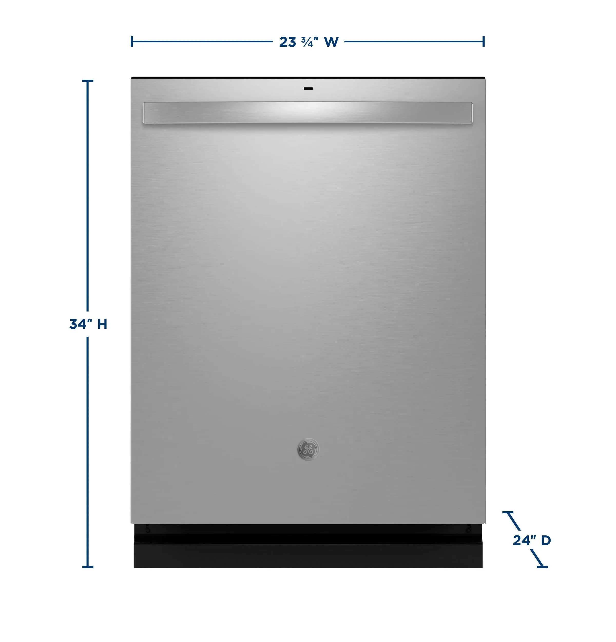Ge Appliances GDT670SYVFS Ge Top Control With Stainless Steel Interior Dishwasher With Sanitize Cycle