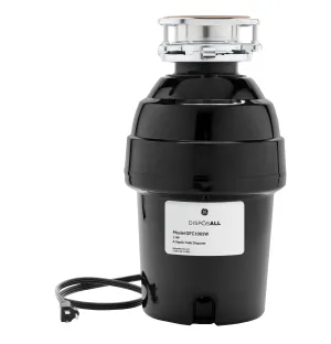 Ge Appliances GFC1065W Ge Disposall 1 Hp Continuous Feed Garbage Disposer - Corded