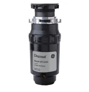 Ge Appliances GFC325N Ge 1/3 Hp Continuous Feed Garbage Disposer - Corded