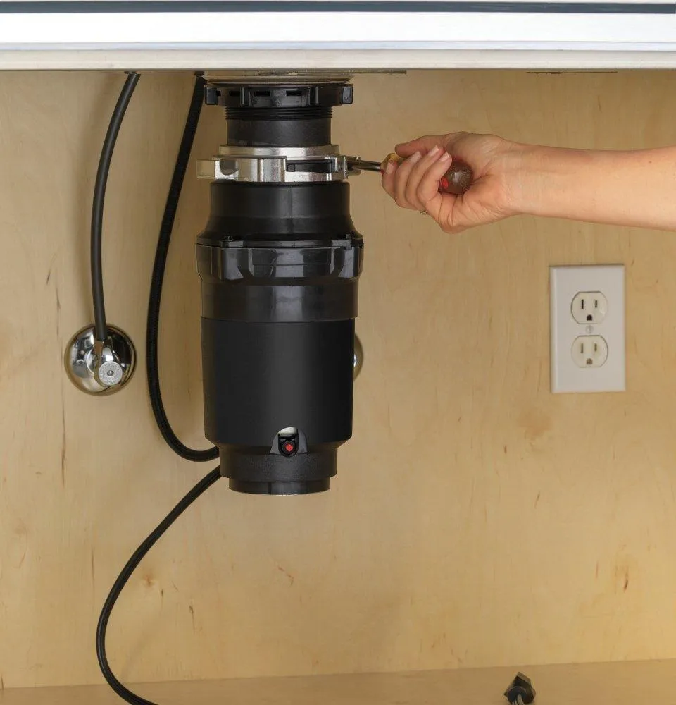 Ge Appliances GFC325N Ge 1/3 Hp Continuous Feed Garbage Disposer - Corded