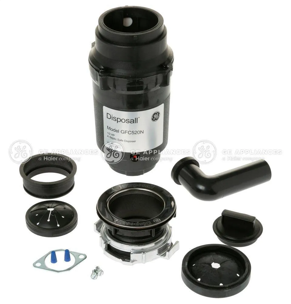 Ge Appliances GFC520N Ge 1/2 Hp Continuous Feed Garbage Disposer - Non-Corded