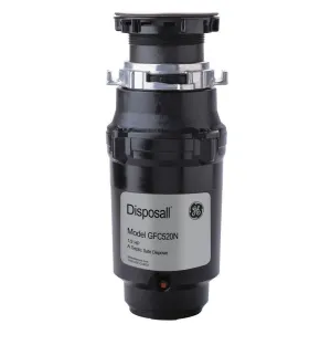 Ge Appliances GFC520N Ge 1/2 Hp Continuous Feed Garbage Disposer - Non-Corded