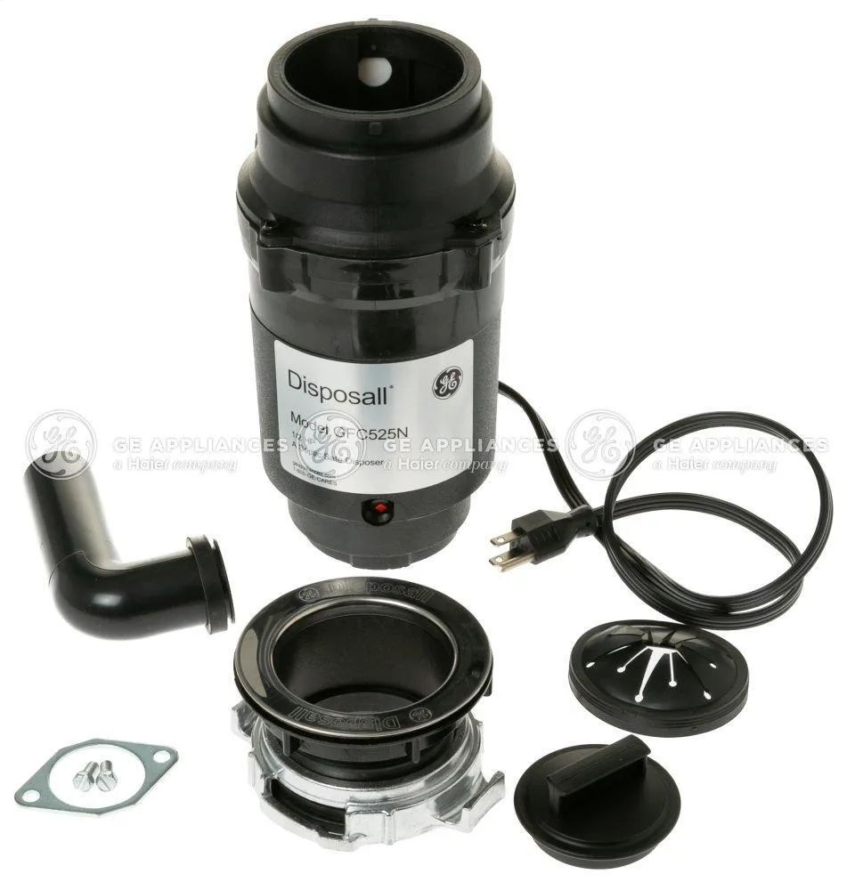 Ge Appliances GFC525N Ge 1/2 Hp Continuous Feed Garbage Disposer - Corded