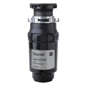 Ge Appliances GFC525N Ge 1/2 Hp Continuous Feed Garbage Disposer - Corded