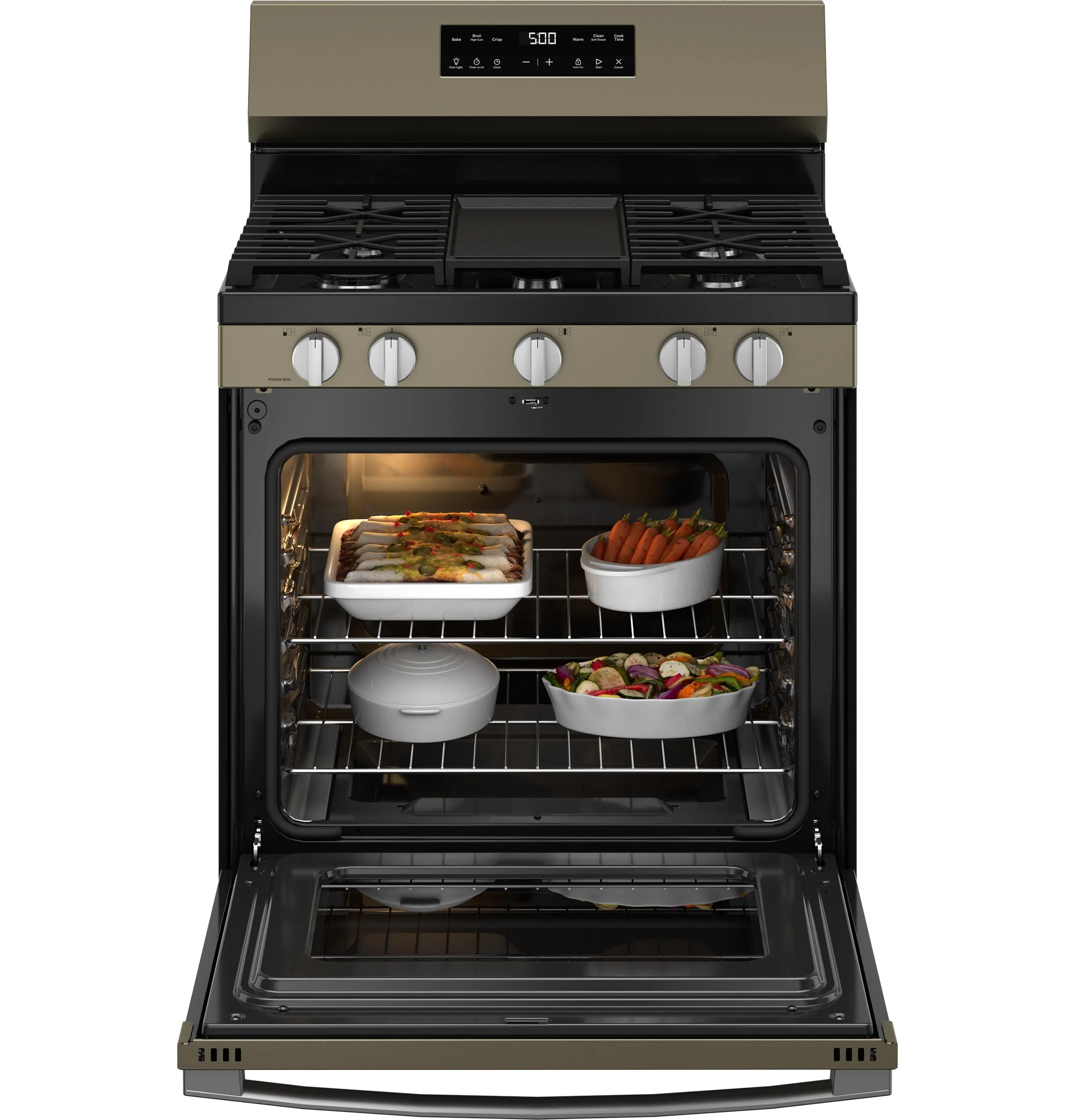 Ge Appliances GGF500PVES Ge 30" Free-Standing Gas Range With Crisp Mode