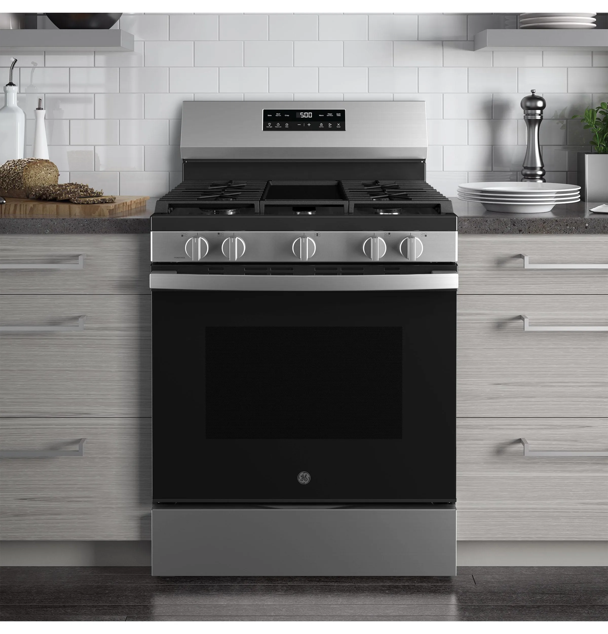 Ge Appliances GGF500PVSS Ge 30" Free-Standing Gas Range With Crisp Mode
