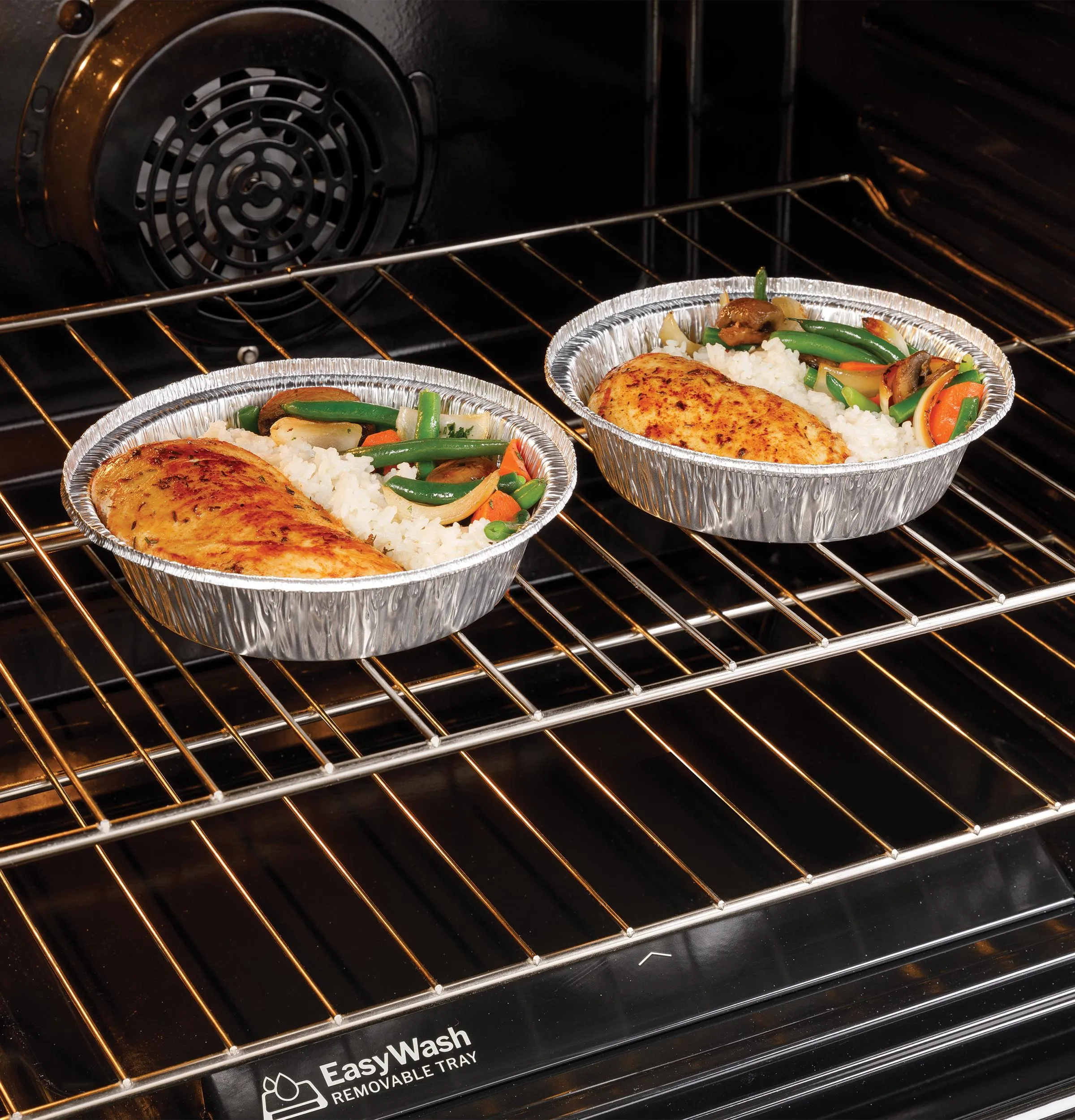 Ge Appliances GGF600AVSS Ge 30" Free-Standing Gas Convection Range With No Preheat Air Fry And Easywash&#8482; Oven Tray