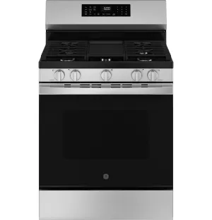 Ge Appliances GGF600AVSS Ge 30" Free-Standing Gas Convection Range With No Preheat Air Fry And Easywash&#8482; Oven Tray