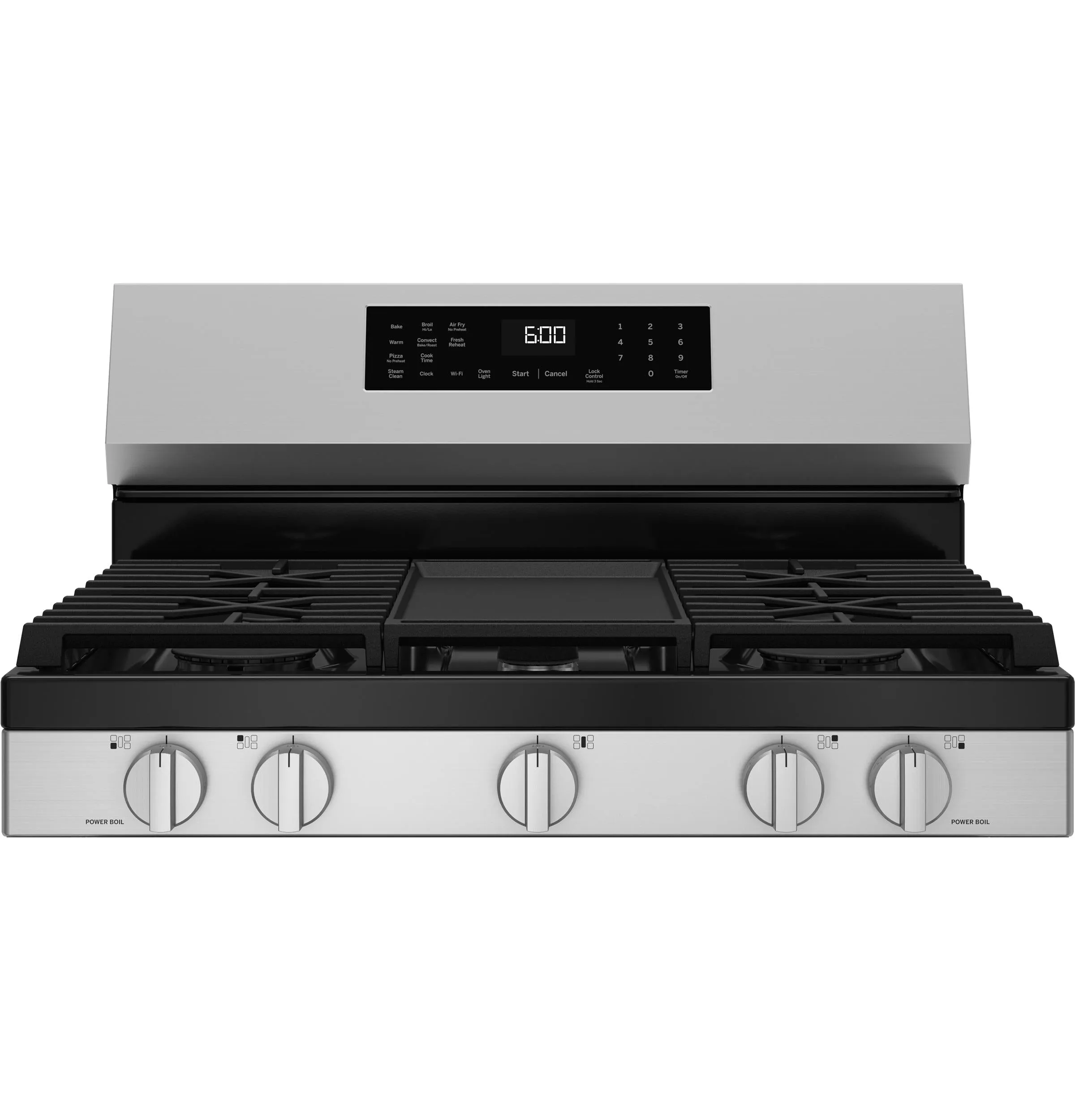 Ge Appliances GGF600AVSS Ge 30" Free-Standing Gas Convection Range With No Preheat Air Fry And Easywash&#8482; Oven Tray