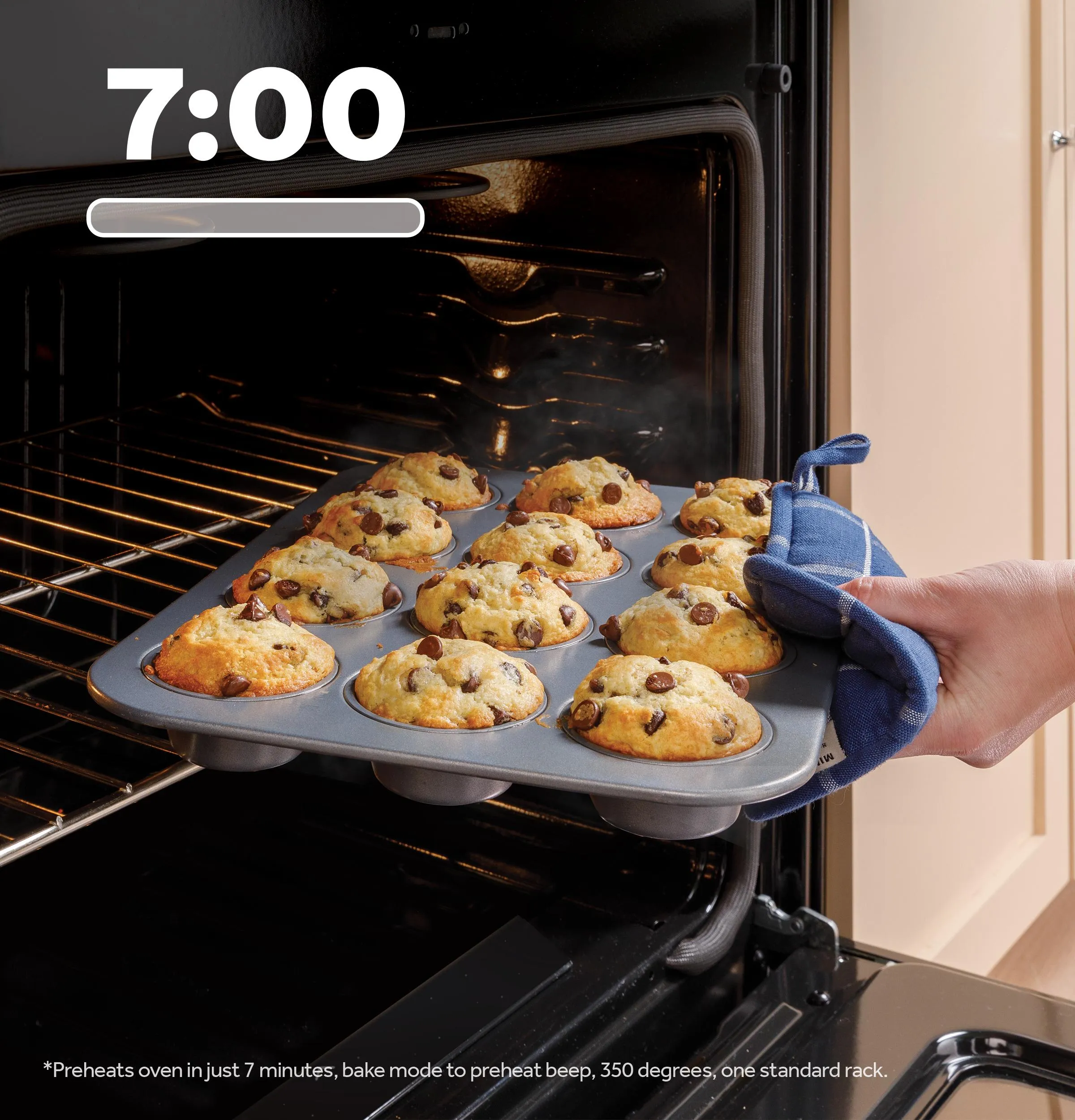 Ge Appliances GGS500PVSS Ge 30" Slide-In Front-Control Gas Range With Crisp Mode