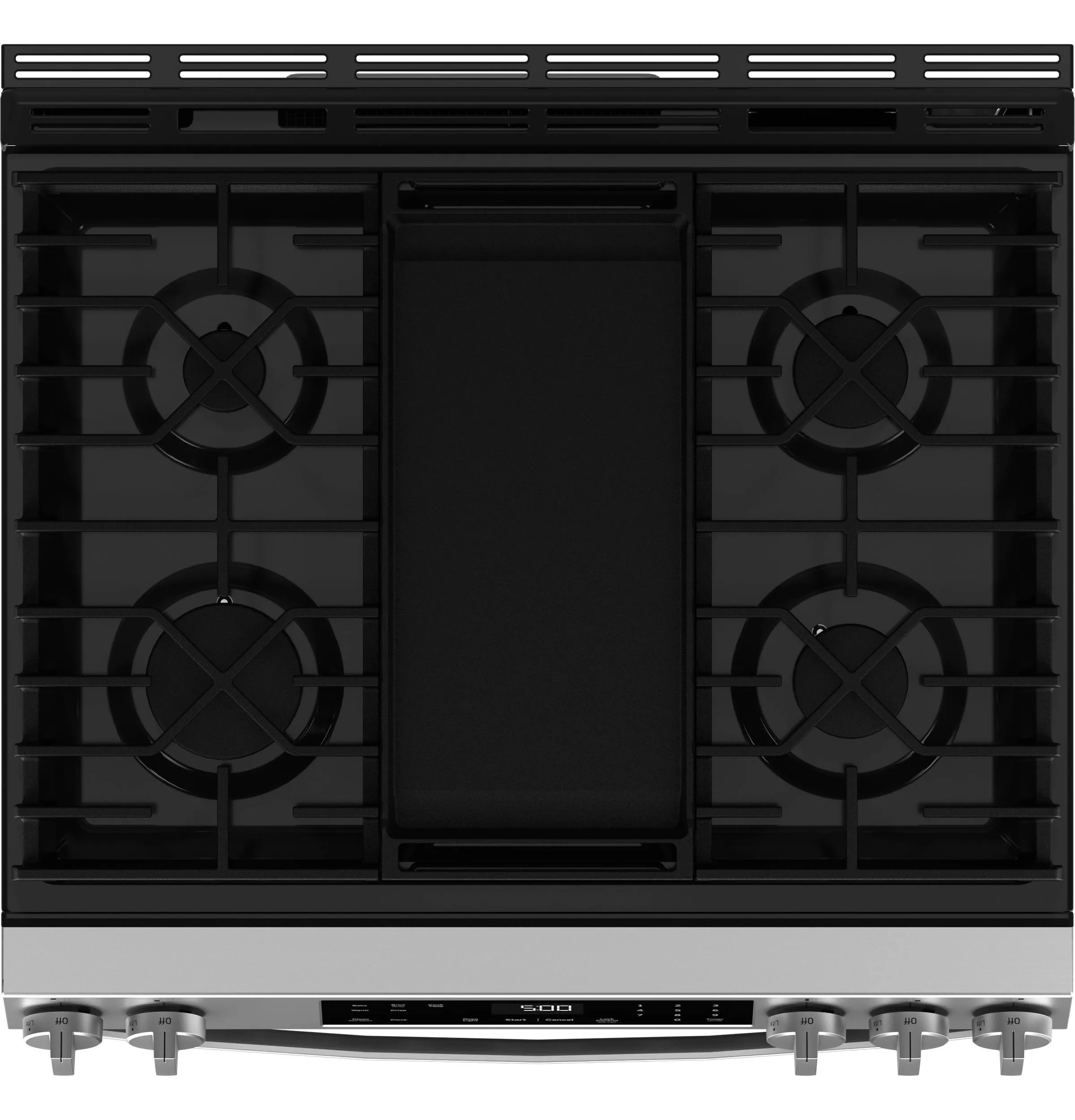 Ge Appliances GGS500PVSS Ge 30" Slide-In Front-Control Gas Range With Crisp Mode