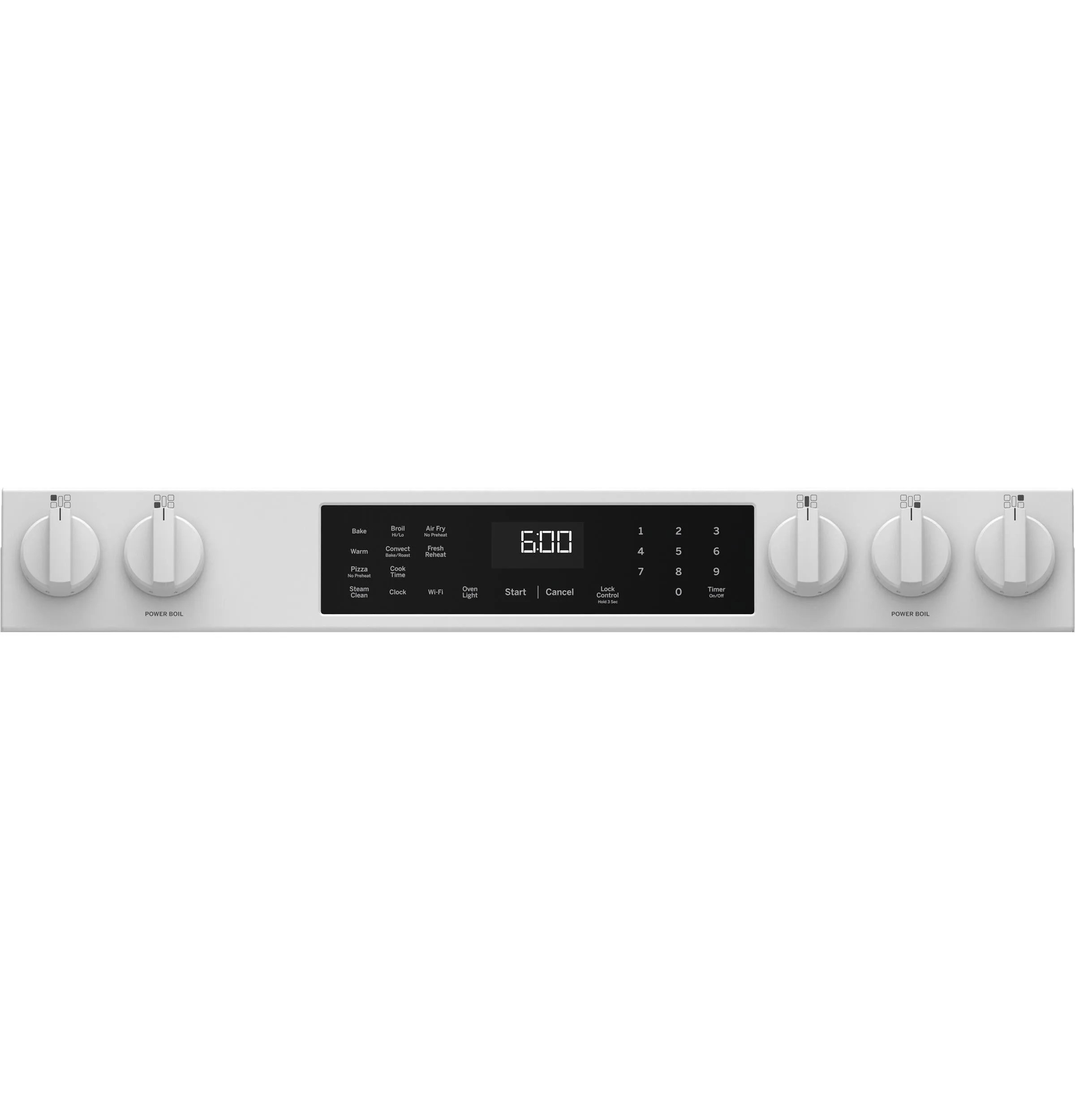 Ge Appliances GGS600AVWW Ge 30" Slide-In Front-Control Convection Gas Range With No Preheat Air Fry And Easywash&#8482; Oven Tray