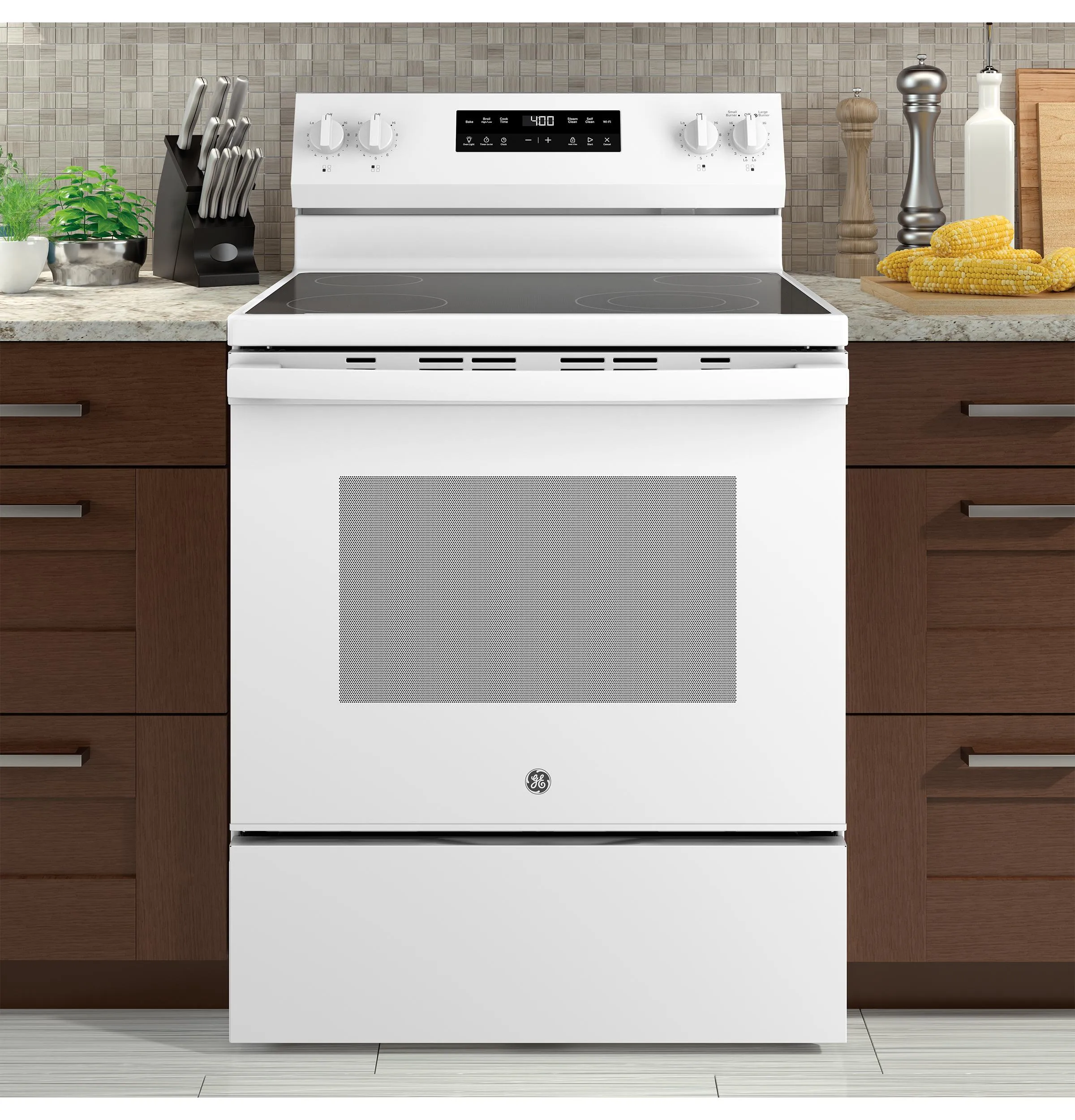 Ge Appliances GRF400PVWW Ge 30" Free-Standing Electric Range