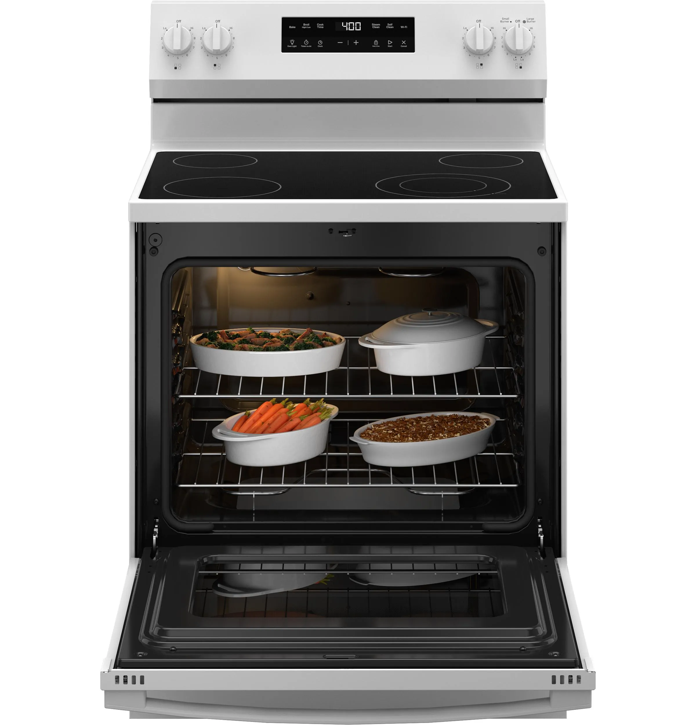 Ge Appliances GRF400PVWW Ge 30" Free-Standing Electric Range