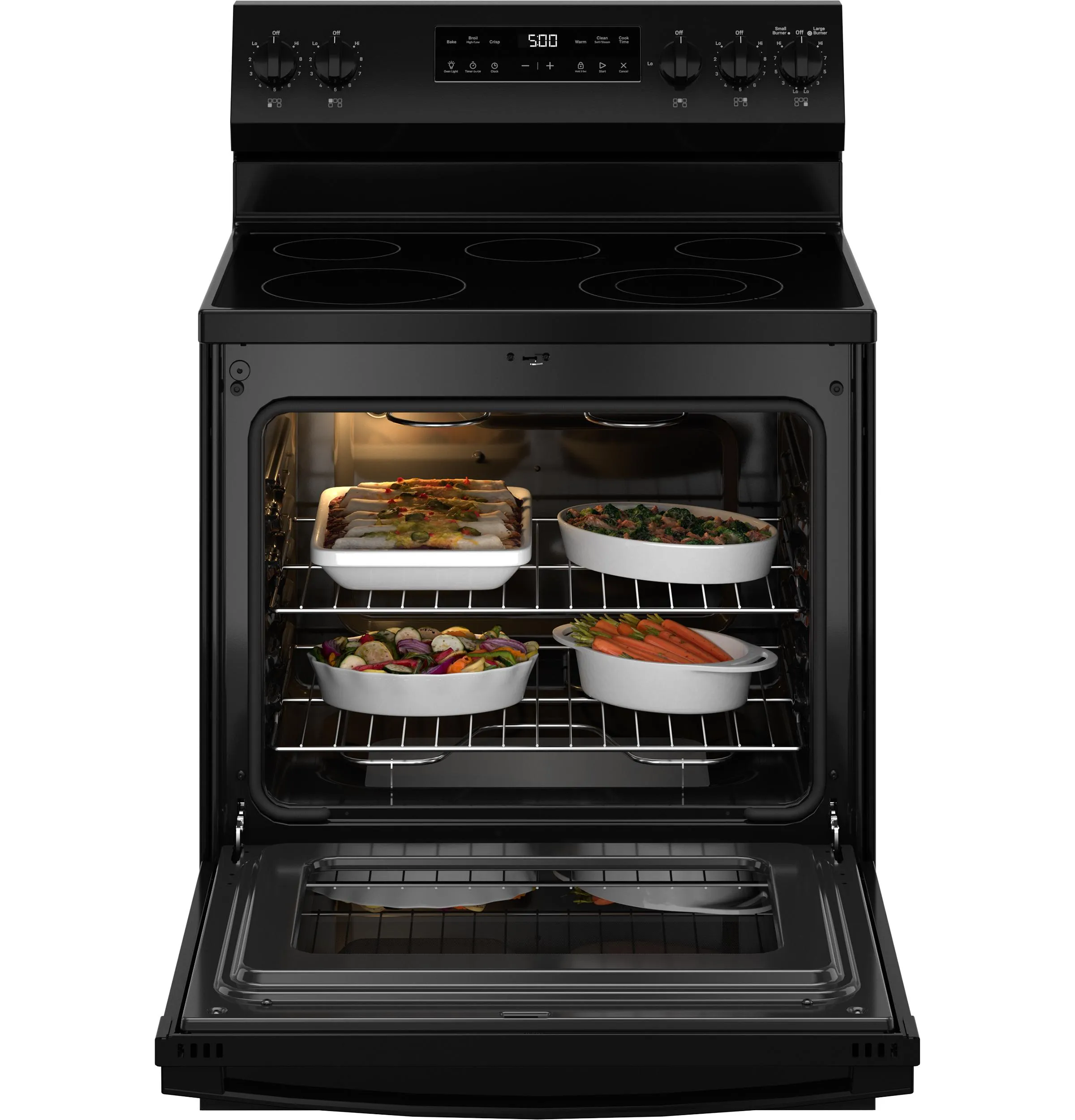Ge Appliances GRF500PVBB Ge 30" Free-Standing Electric Range