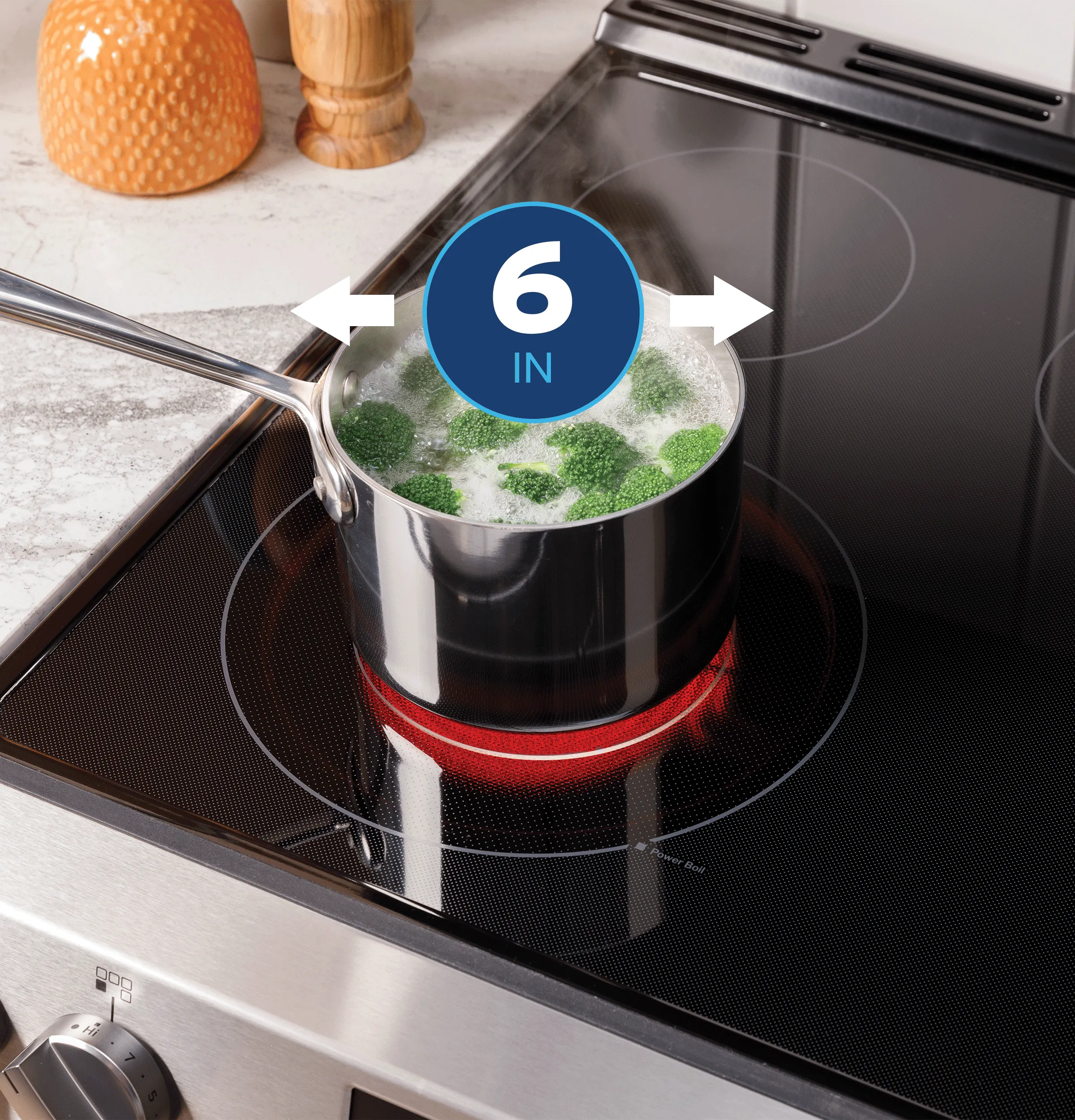Ge Appliances GRF600AVBB Ge 30" Free-Standing Electric Convection Range With No Preheat Air Fry And Easywash&#8482; Oven Tray