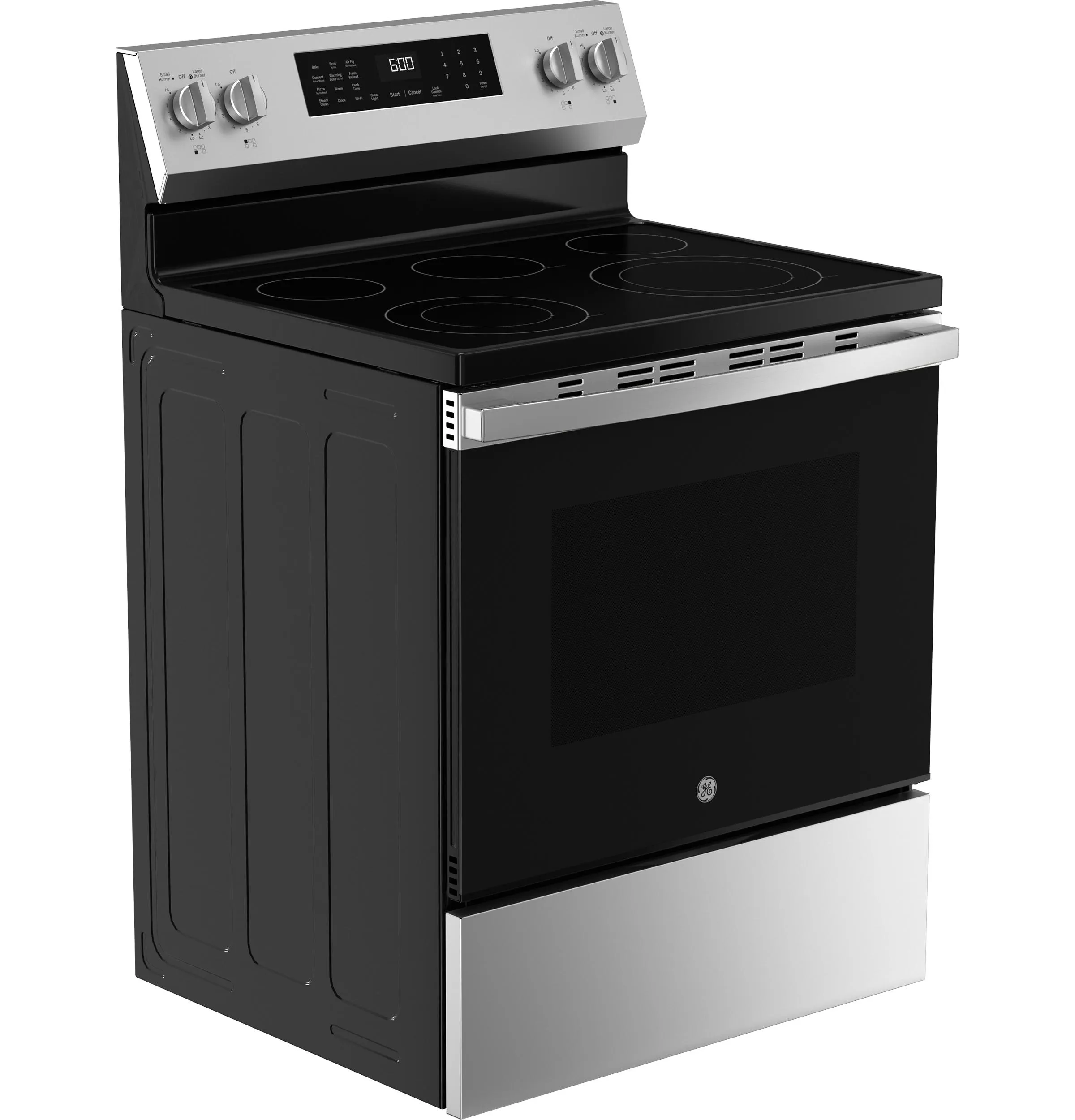 Ge Appliances GRF600AVSS Ge 30" Free-Standing Electric Convection Range With No Preheat Air Fry And Easywash&#8482; Oven Tray