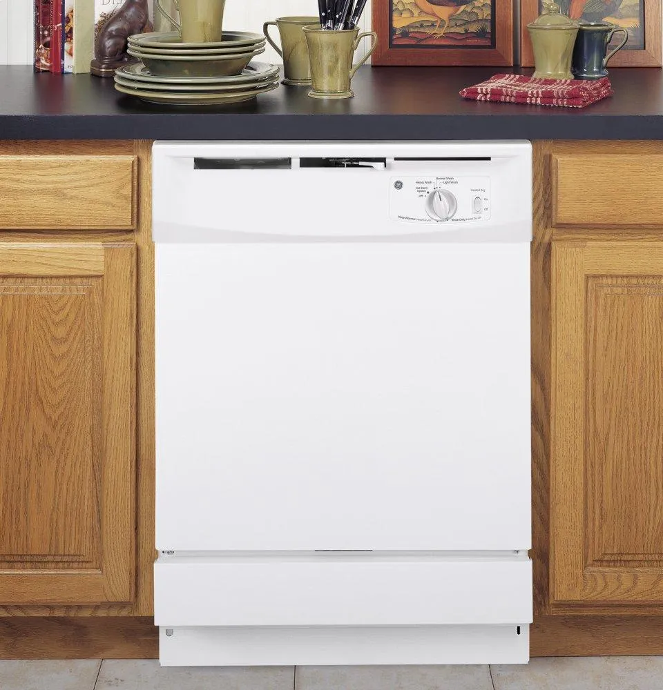 Ge Appliances GSD2100VWW Ge Built-In Dishwasher
