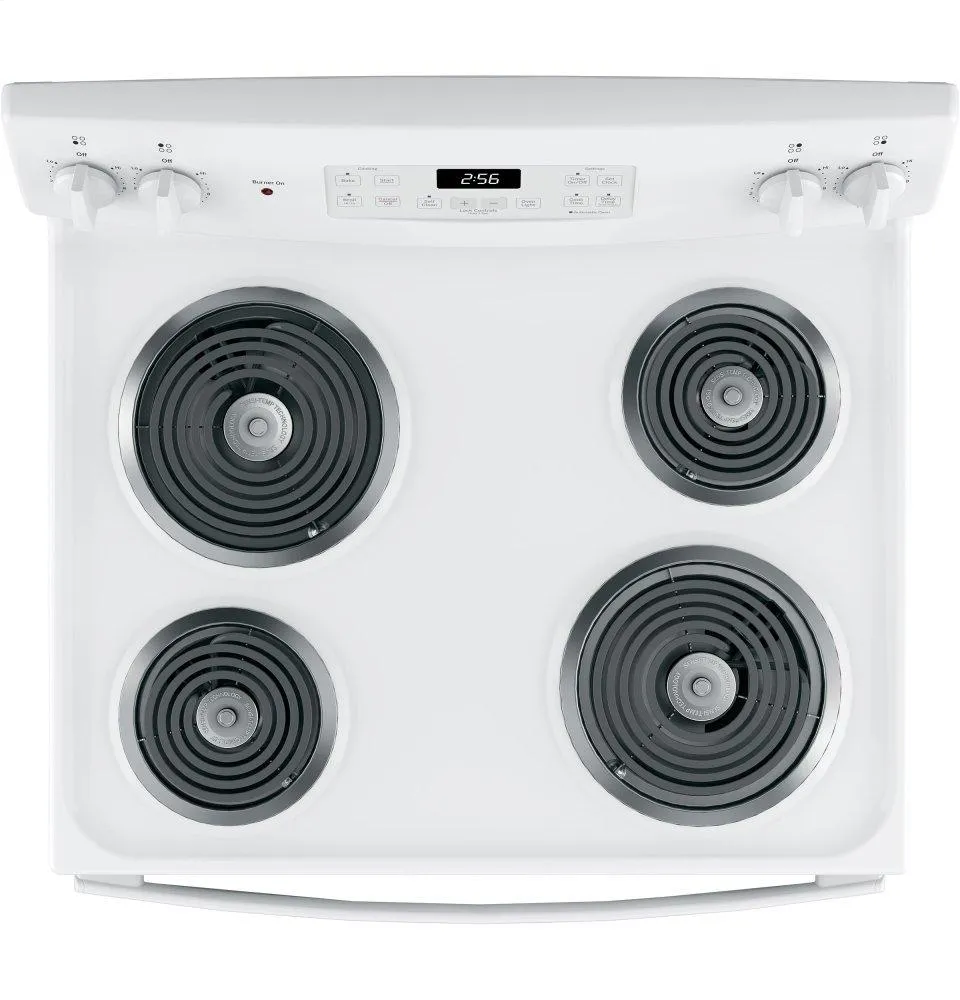 Ge Appliances JB256DMWW Ge 30" Free-Standing Electric Range