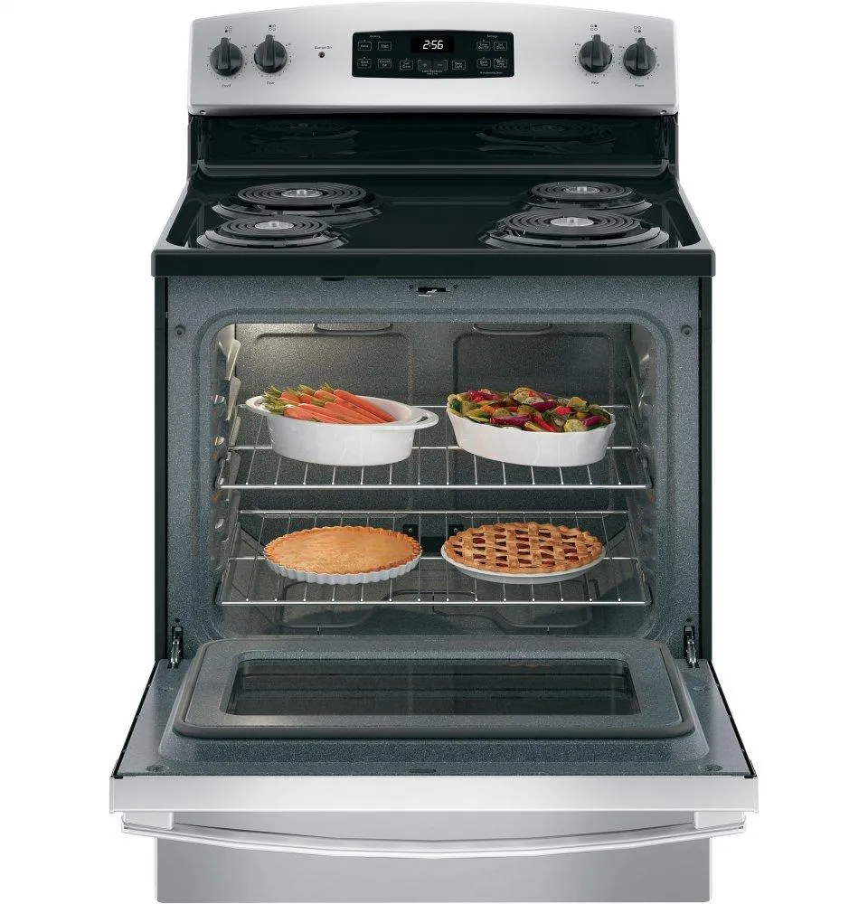 Ge Appliances JB256RMSS Ge 30" Free-Standing Electric Range