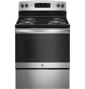 Ge Appliances JB256RMSS Ge 30" Free-Standing Electric Range