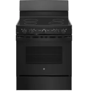 Ge Appliances JB480DTBB Ge 30" Free-Standing Electric Radiant Smooth Cooktop Range