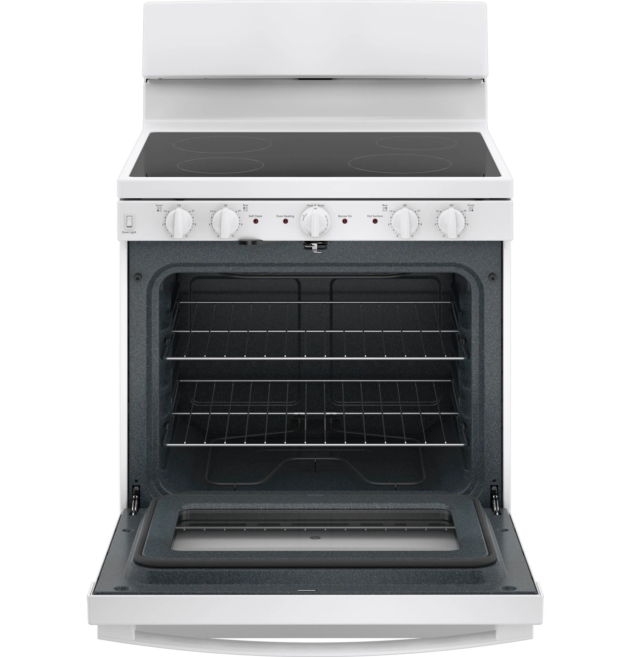 Ge Appliances JB480DTWW Ge 30" Free-Standing Electric Radiant Smooth Cooktop Range
