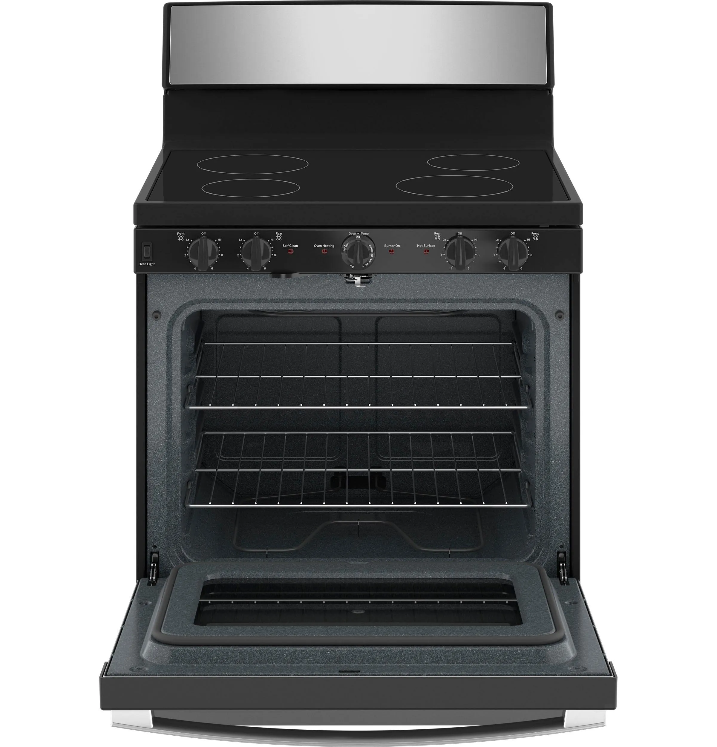 Ge Appliances JB480SYSS Ge Energy Star 30" Free-Standing Electric Radiant Smooth Cooktop Range