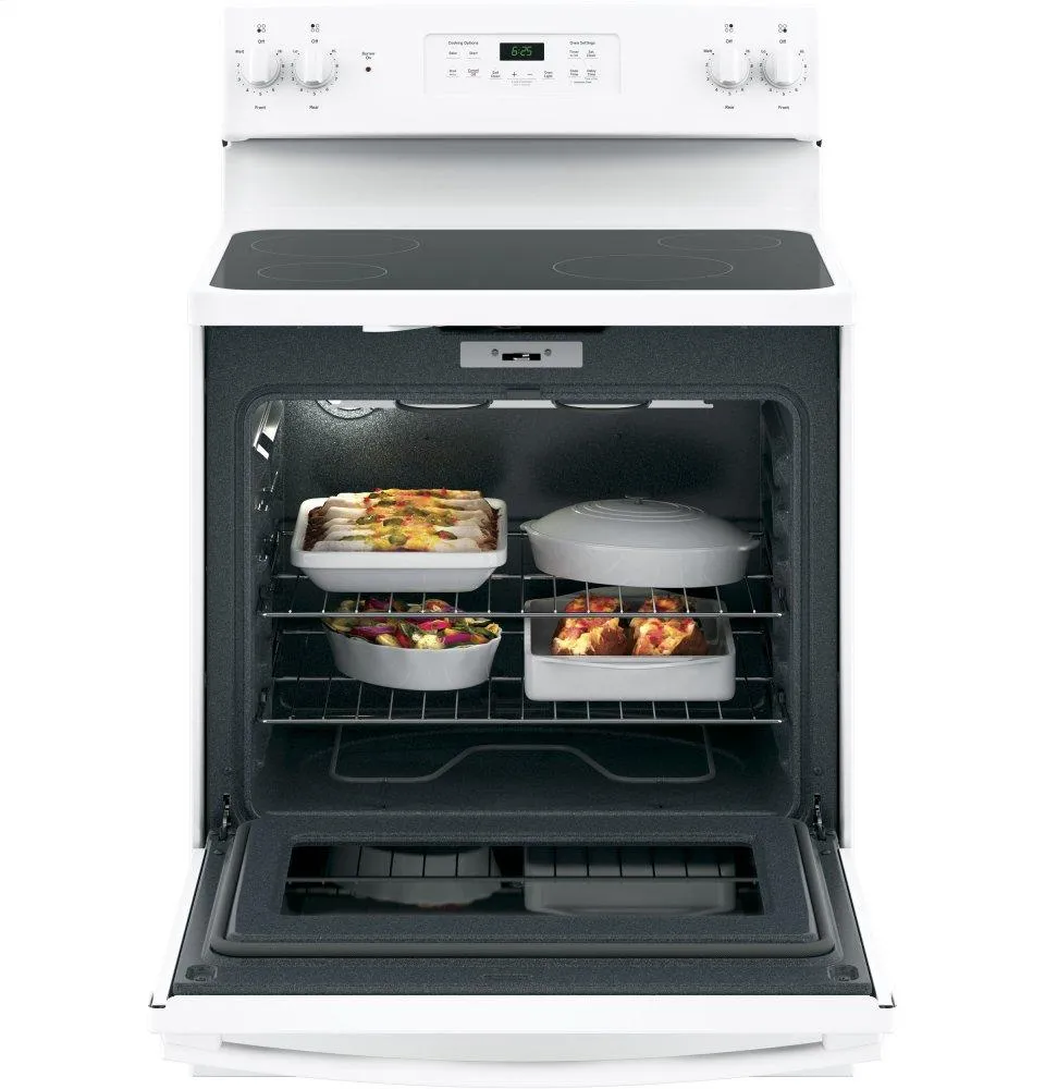 Ge Appliances JB625DKWW Ge 30" Free-Standing Electric Range