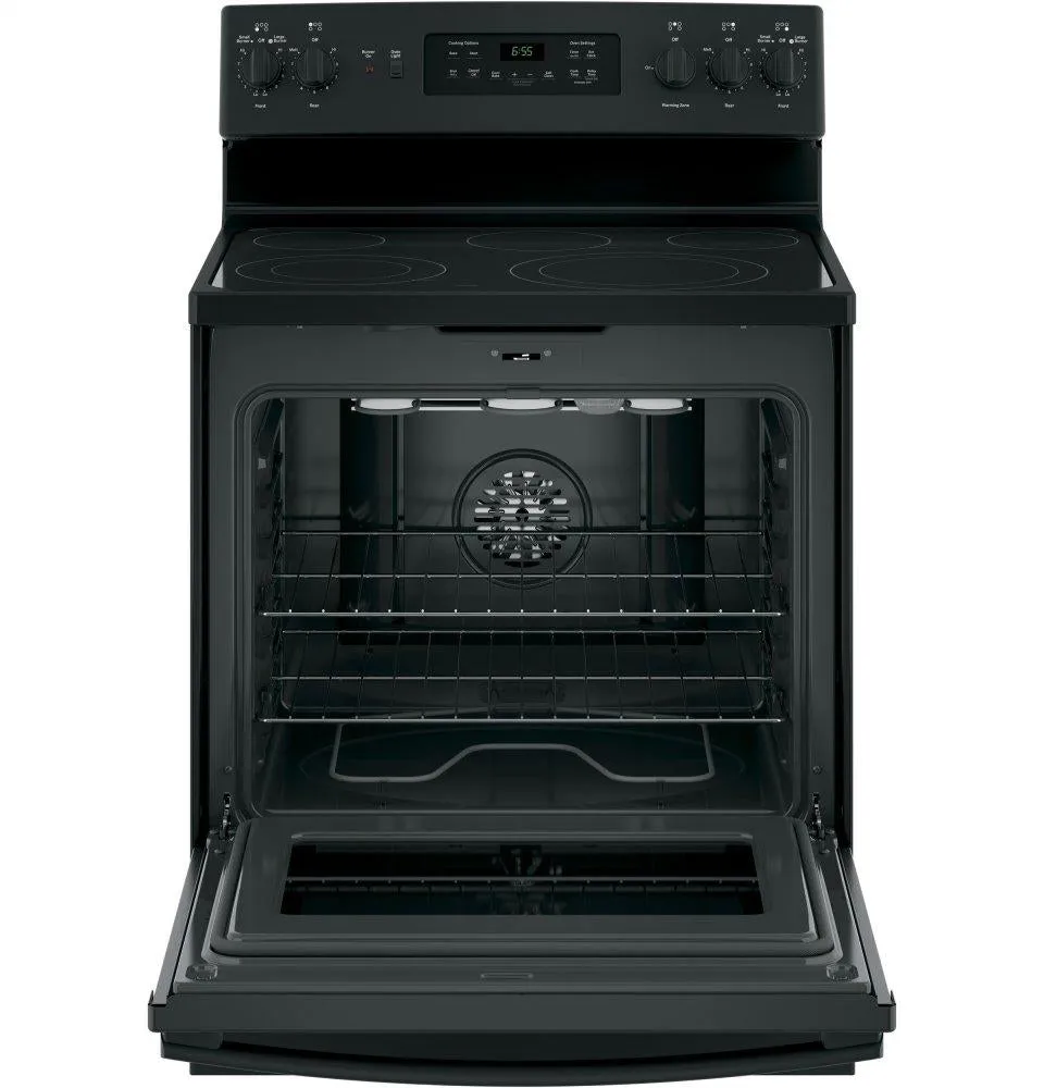 Ge Appliances JB655DKBB Ge 30" Free-Standing Electric Convection Range