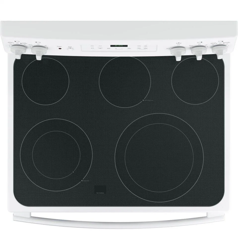 Ge Appliances JB655DKWW Ge 30" Free-Standing Electric Convection Range
