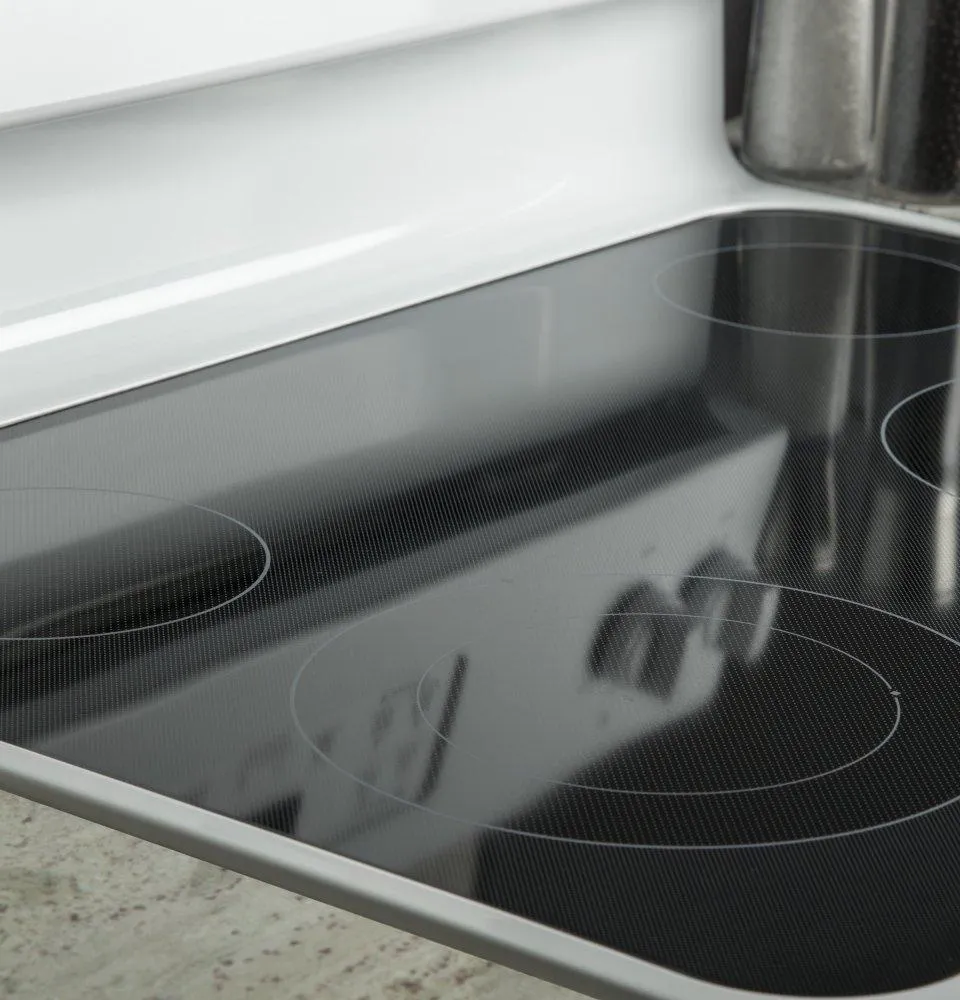 Ge Appliances JB655DKWW Ge 30" Free-Standing Electric Convection Range
