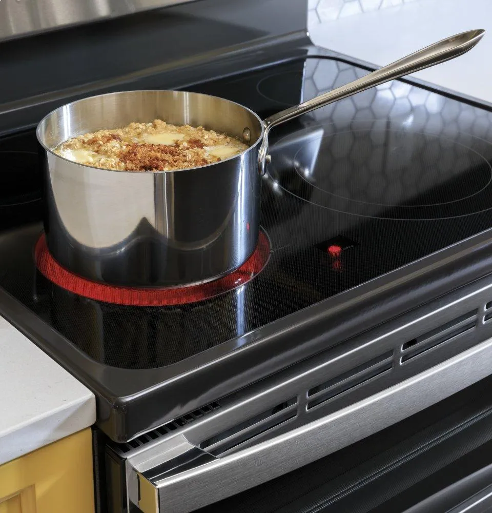 Ge Appliances JB655YKFS Ge 30" Free-Standing Electric Convection Fingerprint Resistant Range