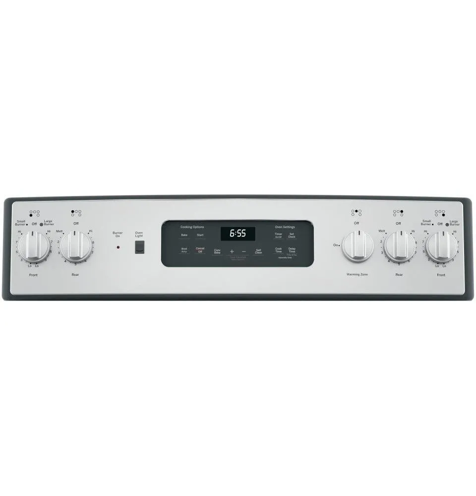 Ge Appliances JB655YKFS Ge 30" Free-Standing Electric Convection Fingerprint Resistant Range