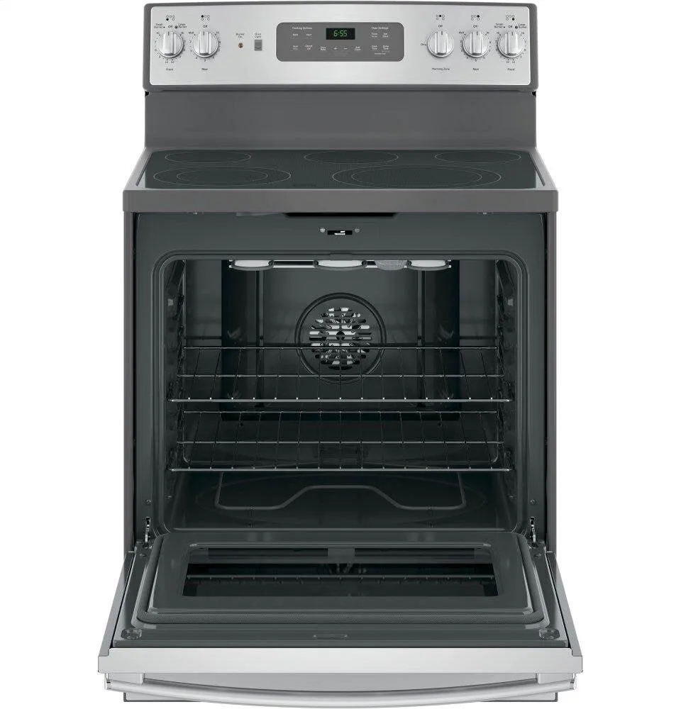 Ge Appliances JB655YKFS Ge 30" Free-Standing Electric Convection Fingerprint Resistant Range