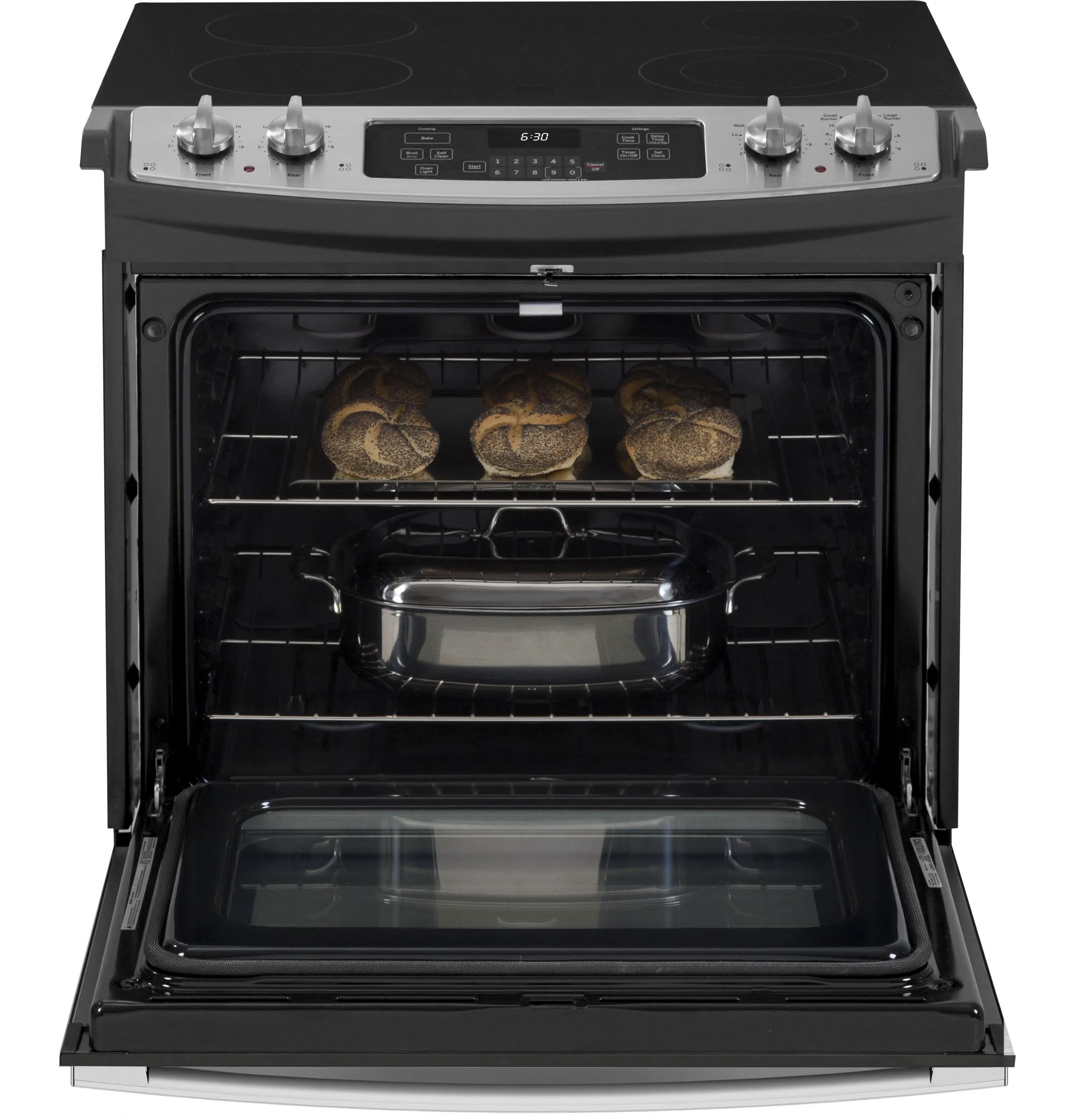 Ge Appliances JD630STSS Ge 30" Drop-In Electric Range