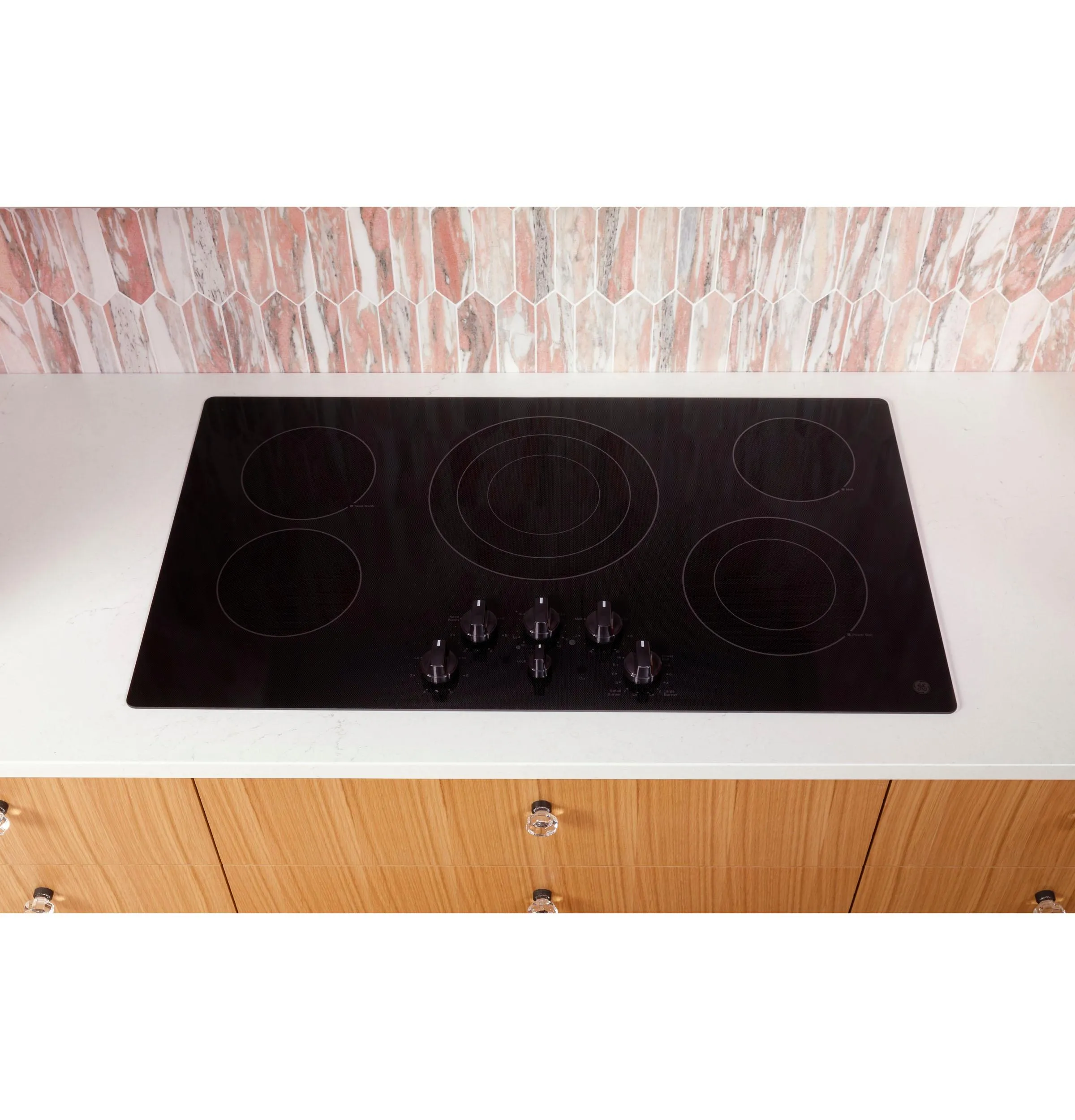 Ge Appliances JEP5030STSS Ge 30" Built-In Knob Control Electric Cooktop