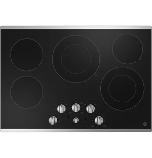 Ge Appliances JEP5030STSS Ge 30" Built-In Knob Control Electric Cooktop