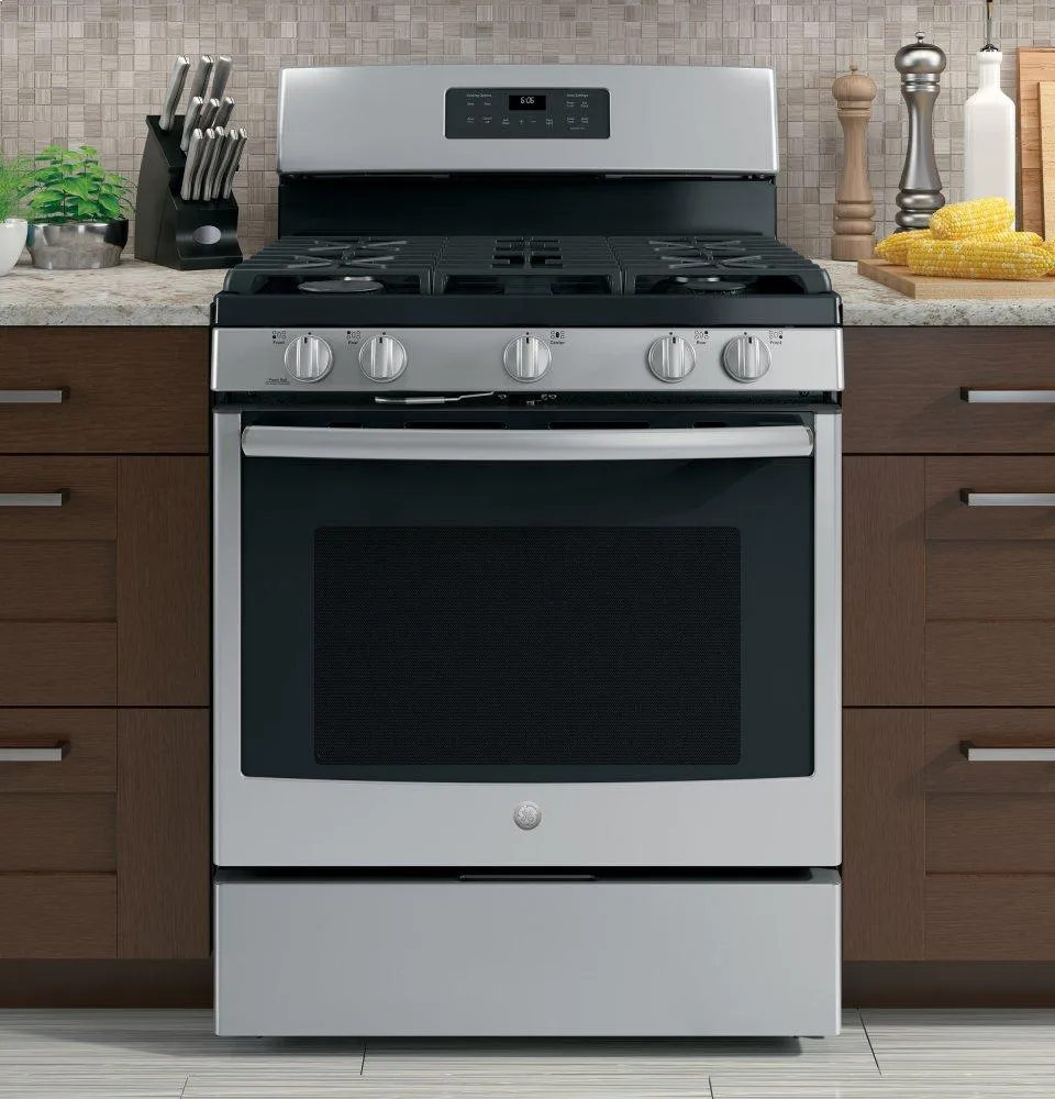 Ge Appliances JGB660SEJSS Ge 30" Free-Standing Gas Range