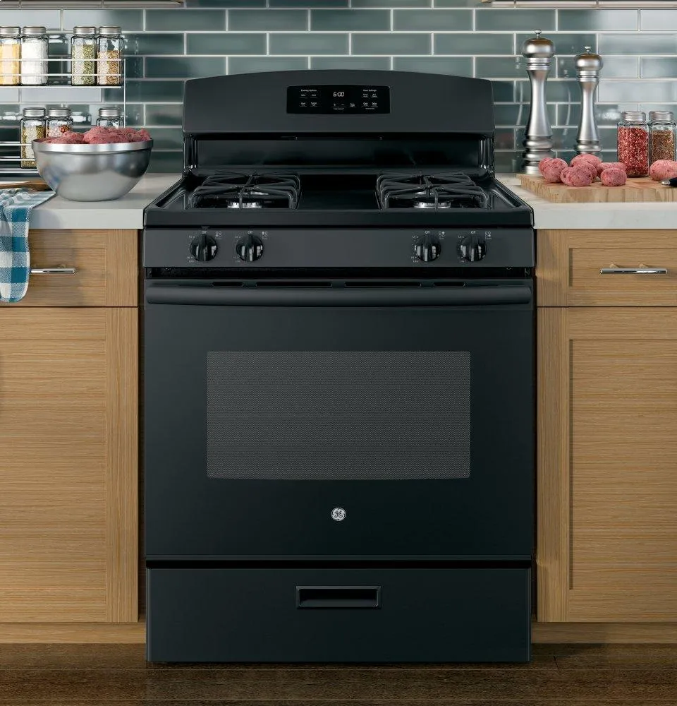 Ge Appliances JGBS60DEKBB Ge 30" Free-Standing Gas Range