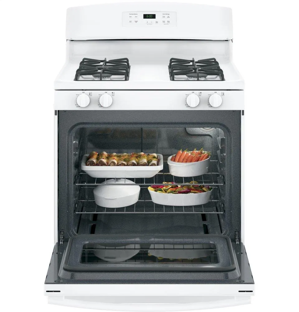 Ge Appliances JGBS60DEKWW Ge 30" Free-Standing Gas Range