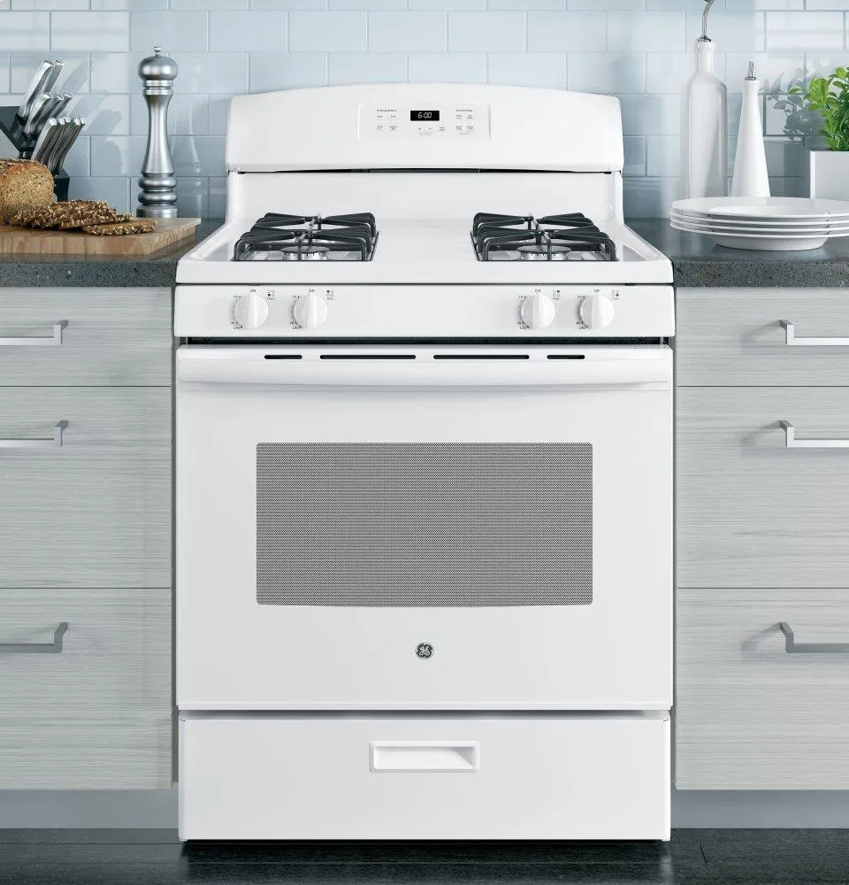 Ge Appliances JGBS60DEKWW Ge 30" Free-Standing Gas Range