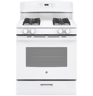 Ge Appliances JGBS60DEKWW Ge 30" Free-Standing Gas Range