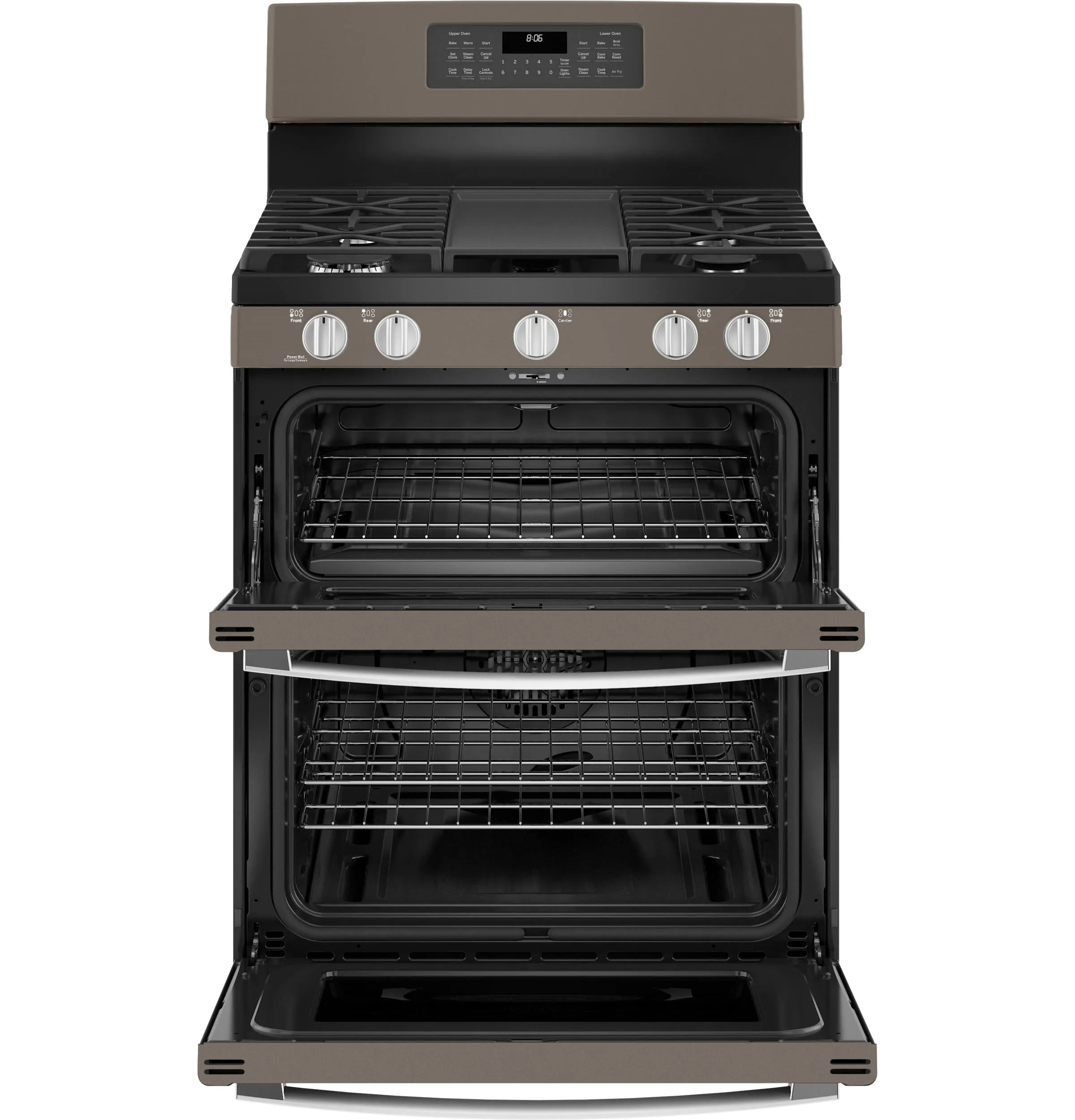 Ge Appliances JGBS86EPES Ge 30" Free-Standing Gas Double Oven Convection Range
