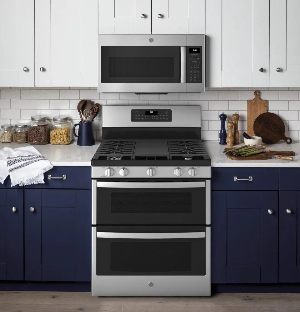 Ge Appliances JGBS86SPSS Ge 30" Free-Standing Gas Double Oven Convection Range