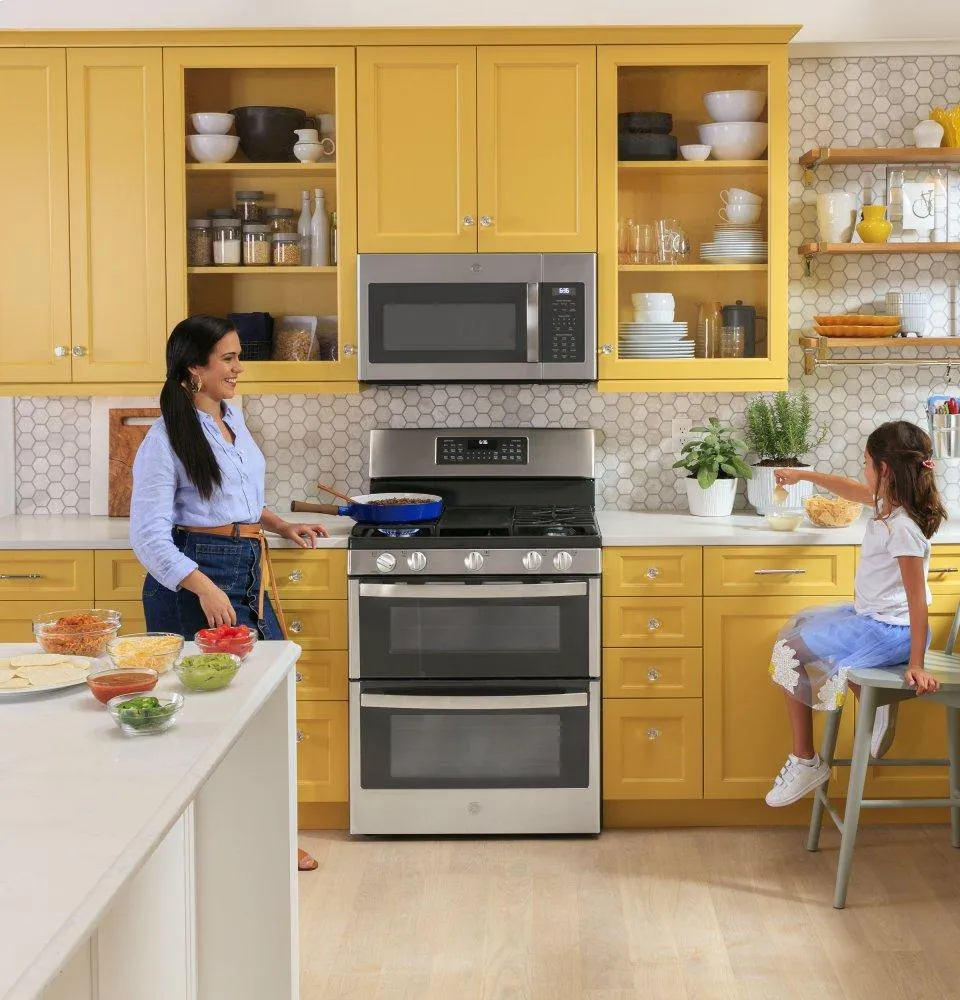 Ge Appliances JGBS86SPSS Ge 30" Free-Standing Gas Double Oven Convection Range