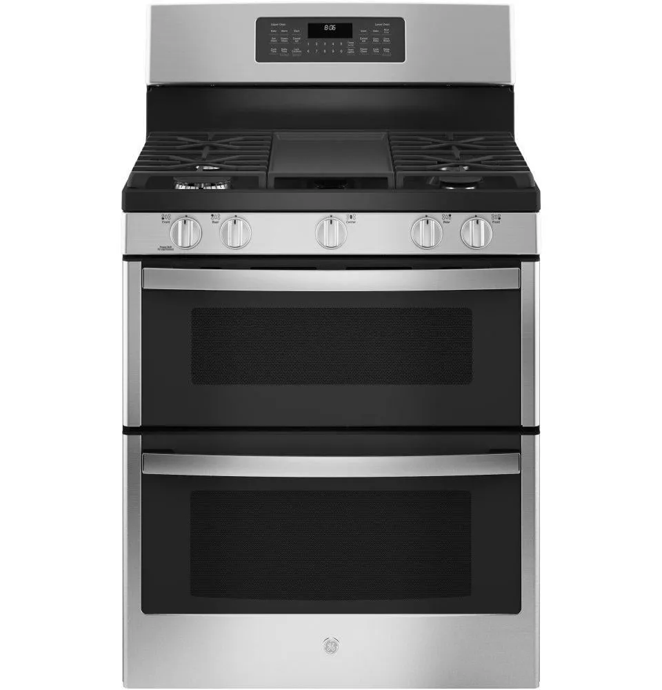 Ge Appliances JGBS86SPSS Ge 30" Free-Standing Gas Double Oven Convection Range